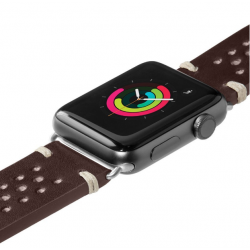 LAUT Heritage Watch Strap - Burgundy 38/40 mm