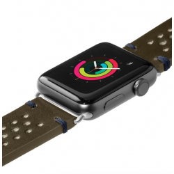 LAUT Heritage Watch Strap - Olive 42/44 mm