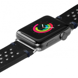 LAUT Heritage Watch Strap - Black 42/44 mm