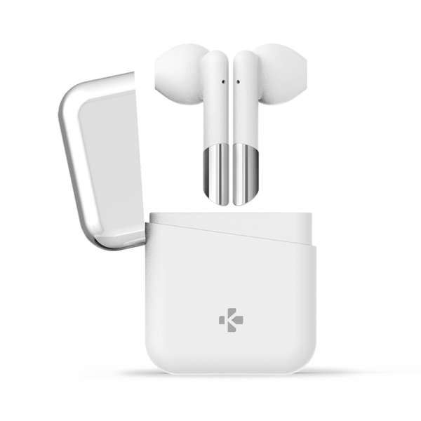ZeBuds - Drahtlose Ohrhörer mit Ladebox Weiß