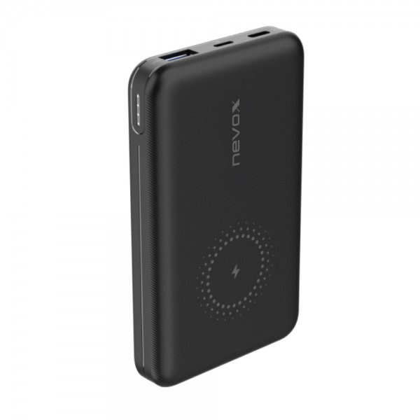 Nevox Wireless 15W MagSafe Powerbank - 10000 mAh - Dual Port 